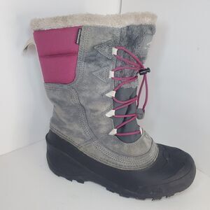 The North Face Heat Seeker Faux Fur Waterproof Boots Winter Grip Size 6